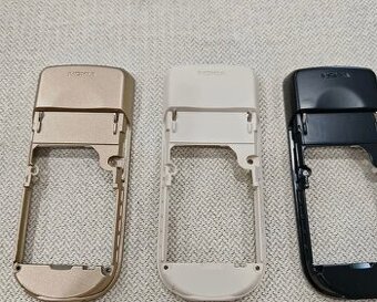 Nokia 8800 sirocco středovýkryt nový black, gold, klávesnice