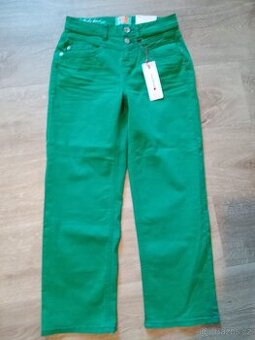 Prodám nové zelené džíny/rifle Street One 25/28
