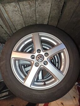 ALU disky R16 - sada + obutí letní Bridgestone