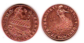 Medaile Cu. narozeninová 2023 od J.Jelínka , L 2