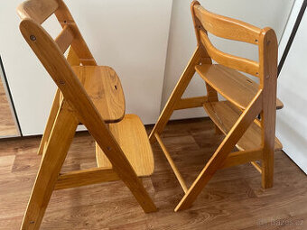 Rostouci zidle 2 kusy