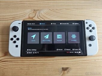 Čipovaný Nintendo Switch Oled + příslušenství