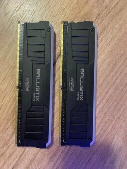 RAM paměti Crucial Ballistix 32GB (2x16GB) DDR4 CL18 4000MHz