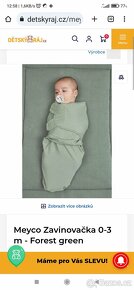 Zavinovačka NOVÁ pro novorozence - 1