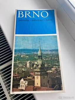 Průvodce Brno kniha 1978