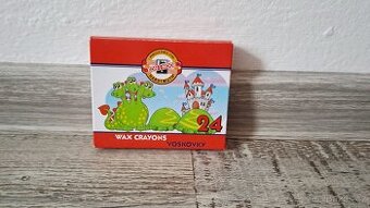 Voskové pastelky - 24 barev, značka Koh-I-Noor