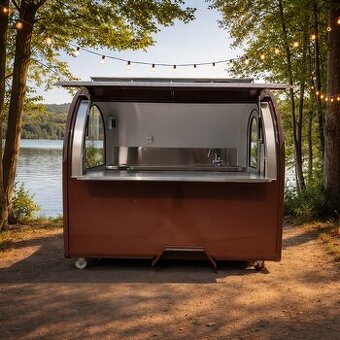 Food Truck Hnědý 2m