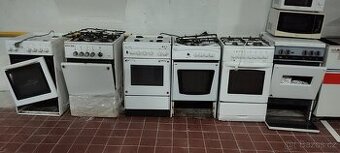 Kombinovaný plynový sporák s elektrickou troubou