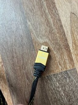 HDMI 2.0 kabel PremiumCord, 5m pozlaceny