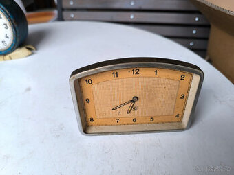Starý budík Chronotechna,stolní hod. Prim, staré hodiny, č.3