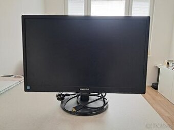 Monitor Full HD 22" - philips 223v5l - funkční + kabely