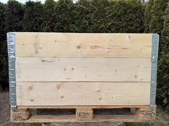 Paletové ohrádky + paleta