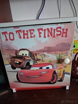 Dětský noční stolek cars