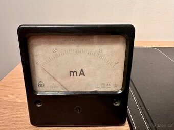 Metra Blansko Mikroampermetr a Miliampermetr