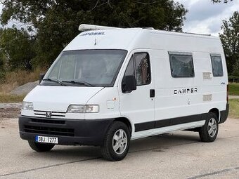 Peugeot Boxer Pössl 2.5tdi 79kw Obytná dodávka Nová STK