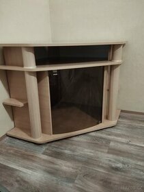 Rohový televizní stolek - 1