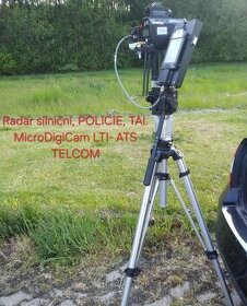 Policejní laserový radar měřič rychlosti se záznamem