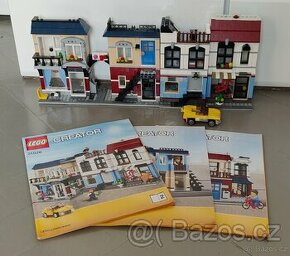 Lego creator 31026 moto shop a kavárna