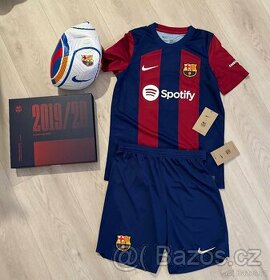 Originál dres FC Barcelona + míč Nike Dri- Fit