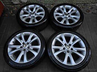 ALU letní kola Škoda 5x112 R17 Superb II Trifid
