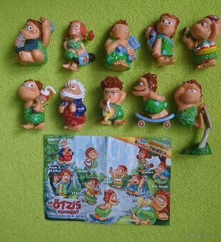Kinder figurky -sada Chlapci z Paleolitu 1x BPZ