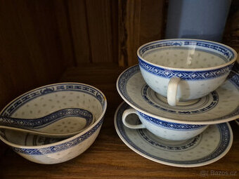 Čínský rýžový porcelán