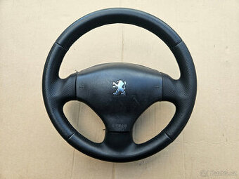 Peugeot 206 volant kůže perforace