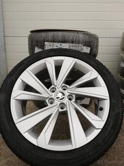 Alu kola 5x100 r17 škoda fabia, Rapid, Scala, Kamiq, T-Cross