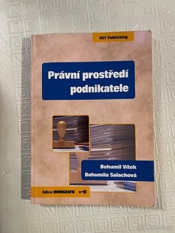 Právní prostředí podnikatele - Vítek, Salachová - 1