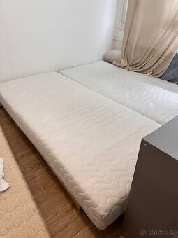 2x matrace 90x200 x19, rychlost sleva - 1