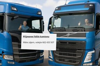 Přijmem řidiče kamionu v Liberci