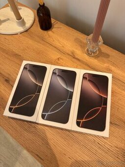 iPhone 16 Pro Max 256Gb Nový/ nerozbalený