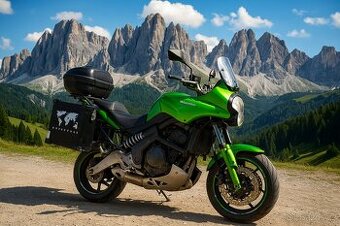 Kawasaki Versys 650 v plné polní
