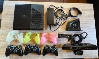 Xbox 360 s příslušenstvím, kinect + 21 her