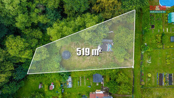 Prodej zahrady, 526 m², Žandov - 1