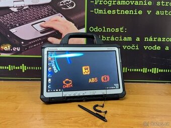 pěkný odolný tablet vhodný do autodílny