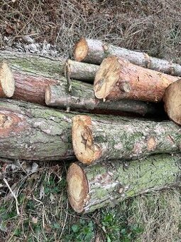 Palivové dřevo smrk borovice nebo k uzení ovocné
