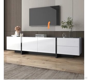 TV skříňka s vysokým leskem, ,(nová)