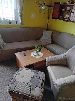 Strečové potahy na rohovou sedací soupravu