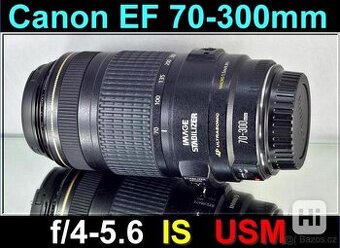 Canon EF 70-300mm F/4-5.6 IS USM F.F. TELE-ZOOM