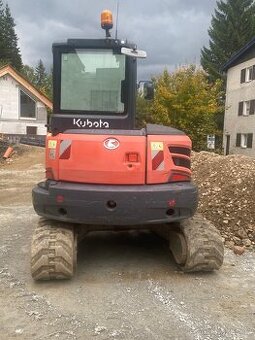 Pásák bagr minibagr Kubota