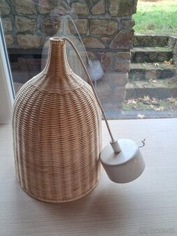 Ratanové stropní svítidlo