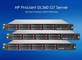 komplet Servery HP ProLiant DL360 G7 server