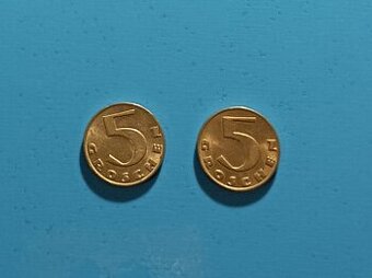 2 rakouské mince