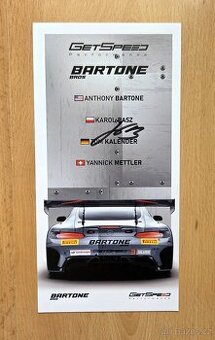 24H SPA 2025 Mercedes AMG GT Get Speed 3 autogramkarta