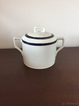 Cukřenka, bílý porcelán