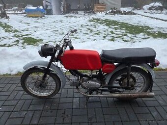 Jawa 23 Mustang bez TP, červený 5.