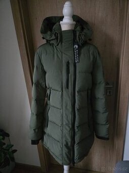 Dámska zimná bunda Superdry Premium Down Peak Jackk