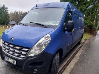 Renault Master 2011, L3H2, 2x šoupačky, tažné, 92 kw, DPH