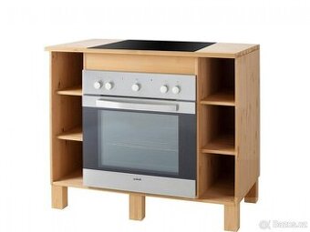 Kuchyň. skříň na vestav. troubu, 100 cm, borovice NEROZBALEN